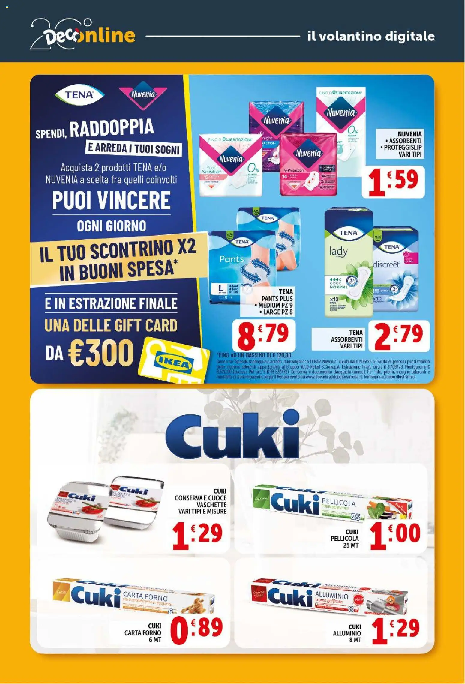 Volantino Decò del 29.05.2026 | Pagina: 30 | Prodotti: Forno, Pellicola, Carta forno, Vaschette