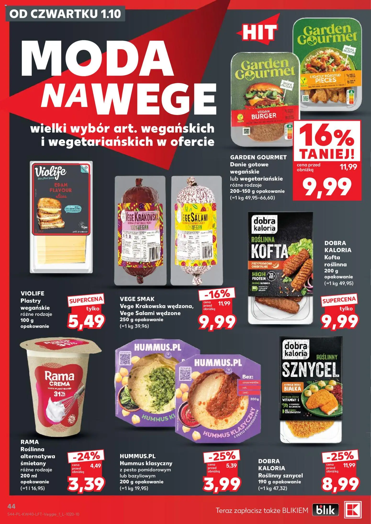 Kaufland gazetka od 01.10.2026 | Strona: 44