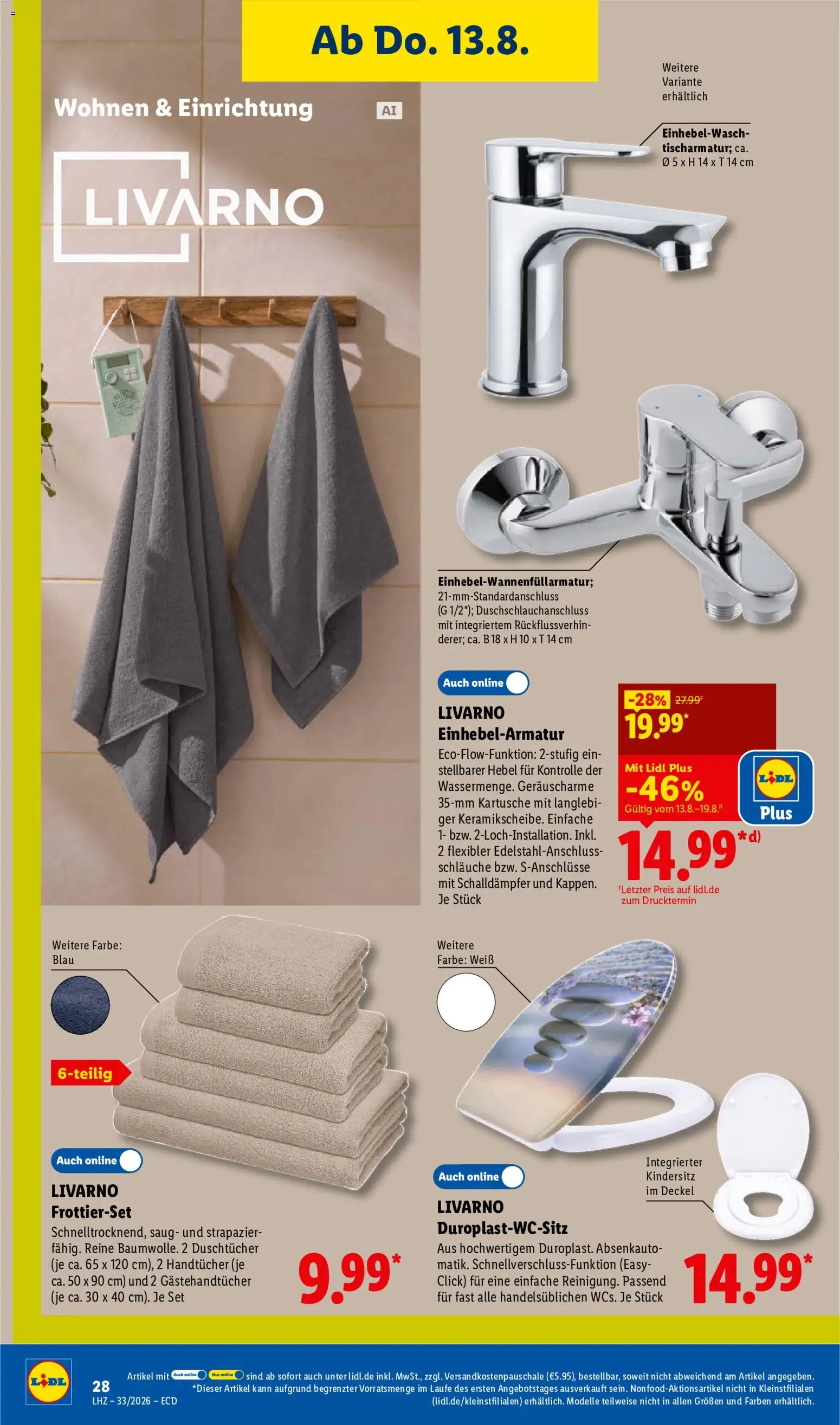 Lidl Německo leták od 10.08.2026 | Strana: 50