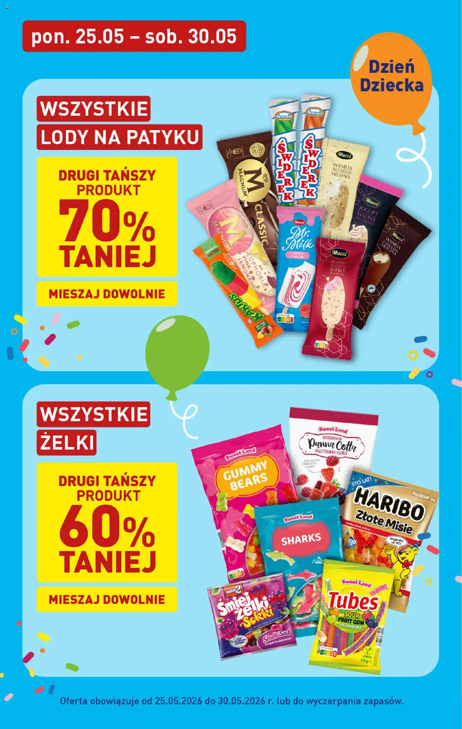Aldi gazetka od 25.05.2026 | Strona: 12 | Produkty: Malina, Lody na patyku, Jogurt, Lody