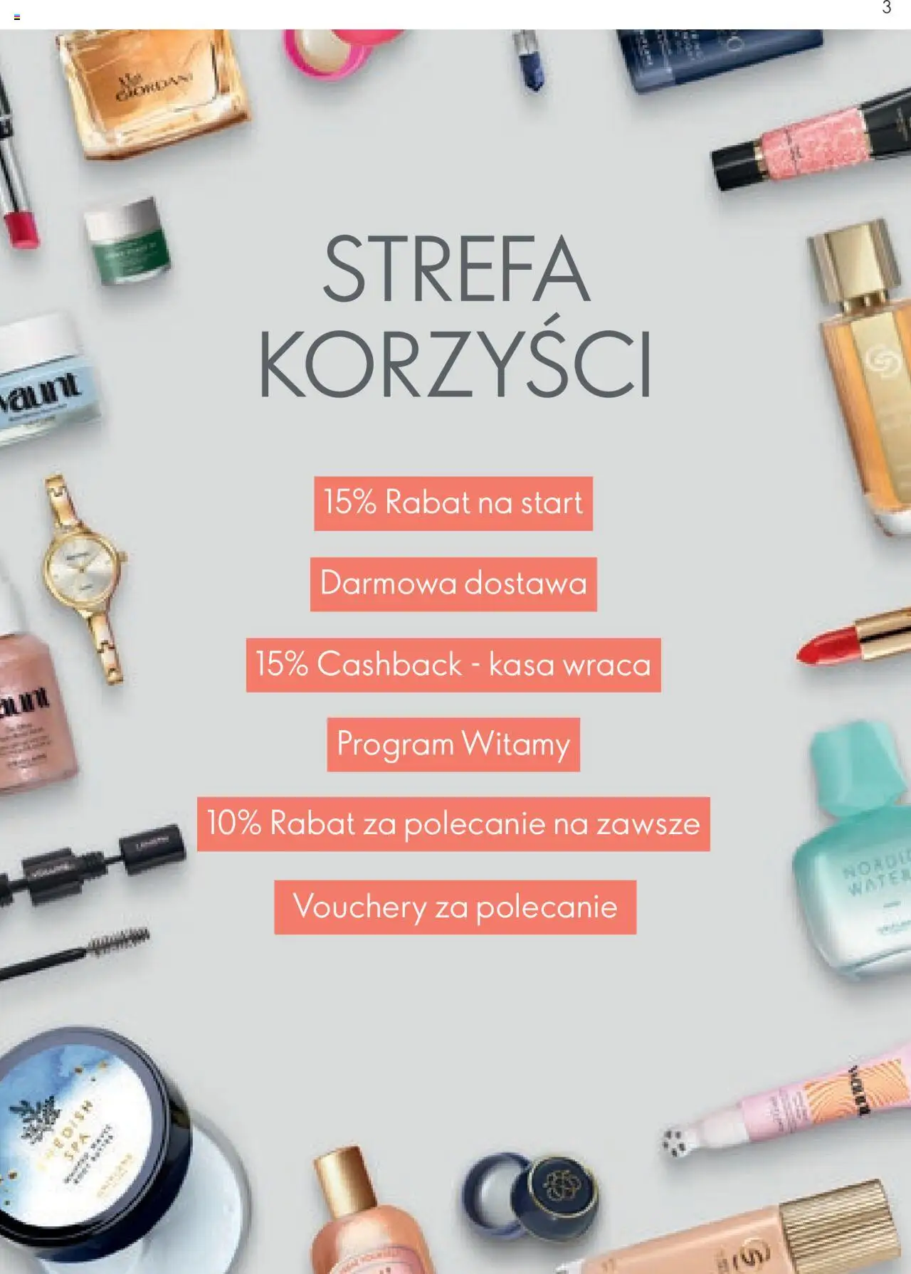 Oriflame Katalog - Strefa Korzyści od 23.01.2024 | Strona: 3