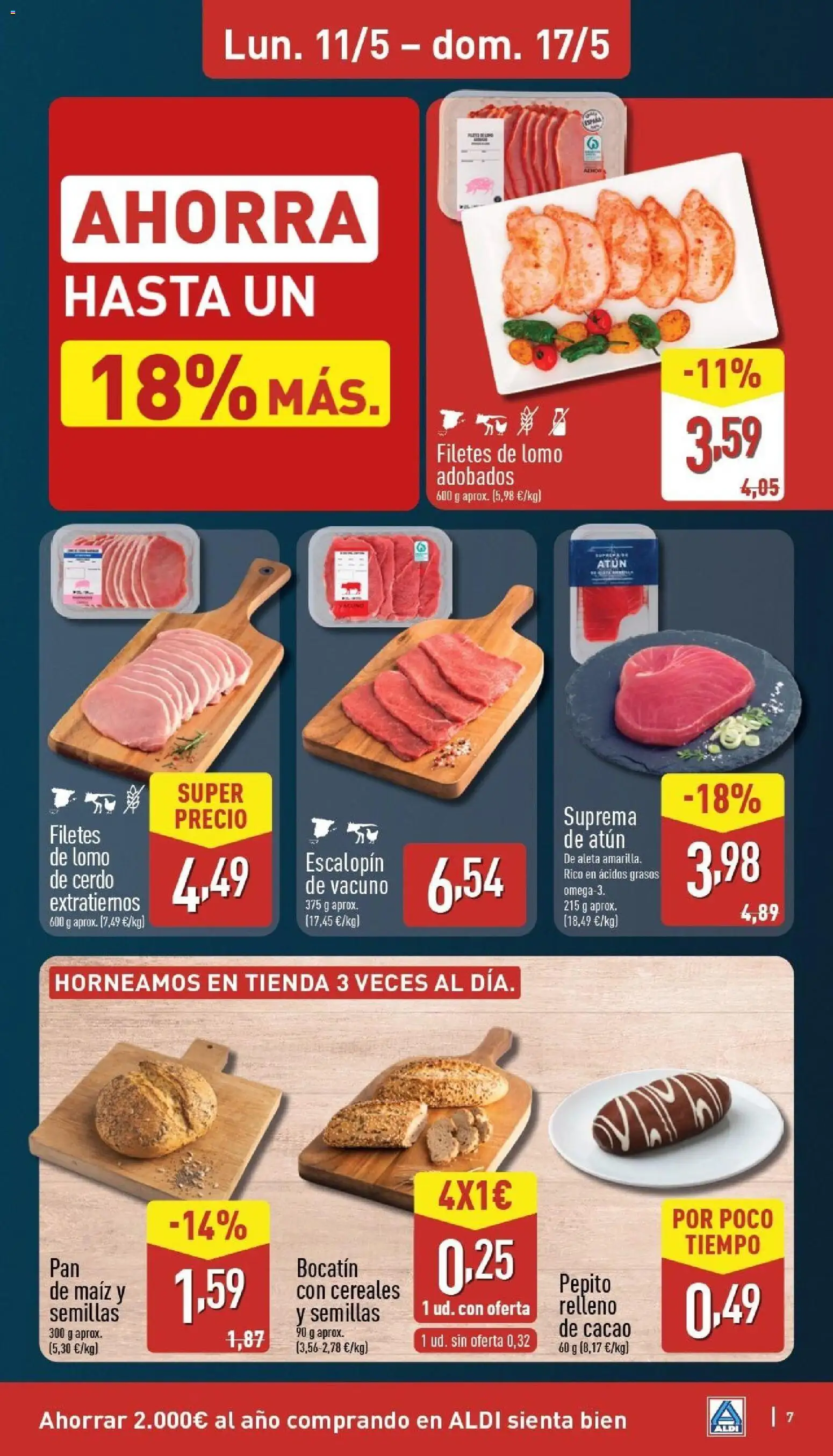 Aldi folleto Península │ válido desde el 11.05.2026 | Página: 7