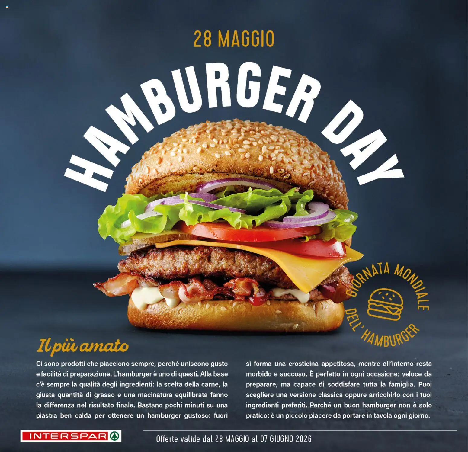 Volantino Interspar del 28.05.2026 | Pagina: 2 | Prodotti: Hamburger