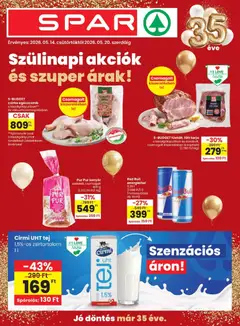 Spar akciós újság - amely érvényes a következő dátumtól: 14.05.2026