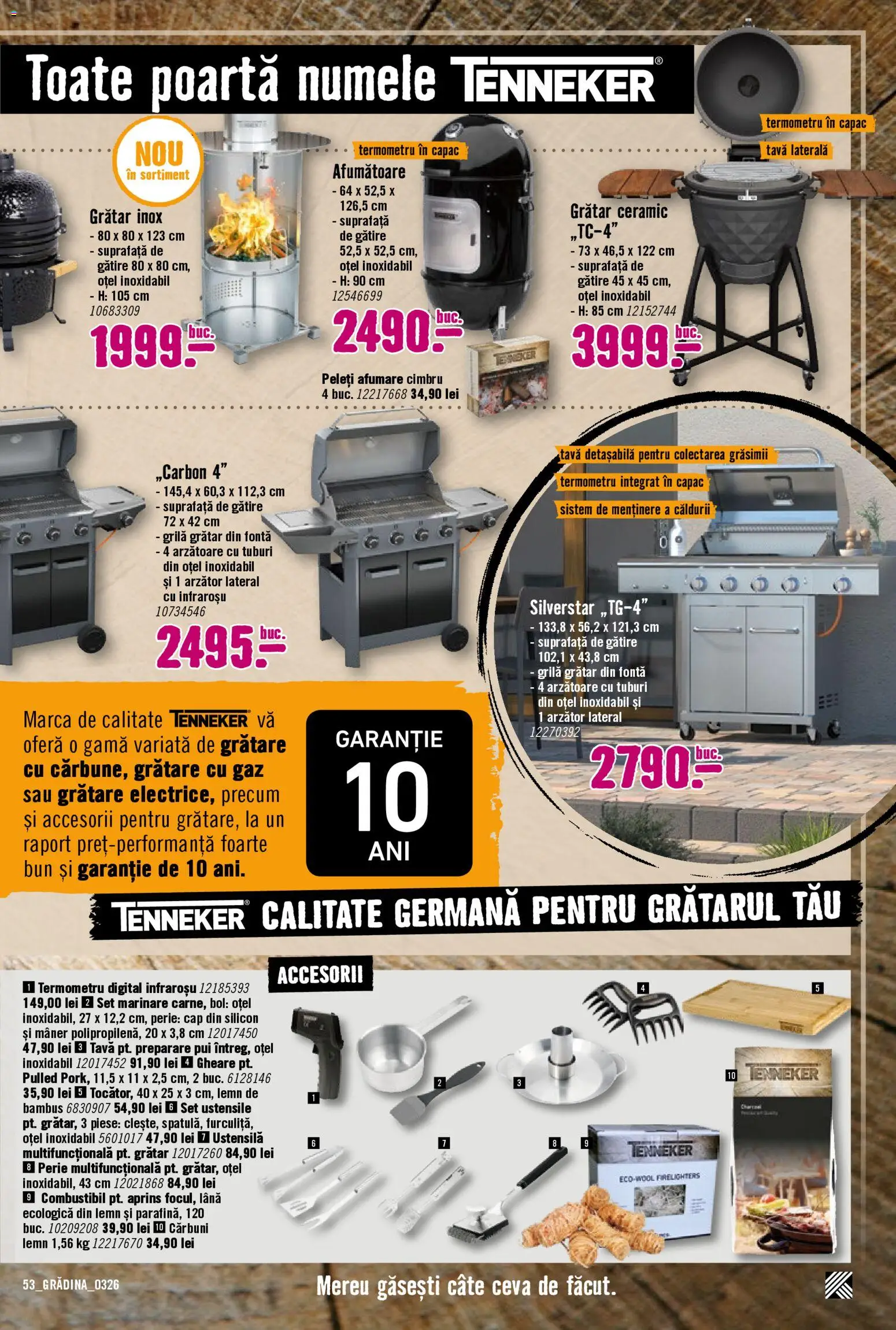 Noul catalog Hornbach – valabil de la 23.03.2026 | Pagină: 53 | Produse: Termometru, Bol, Mâner, Hacıyatmaz Kedi Oyuncağı