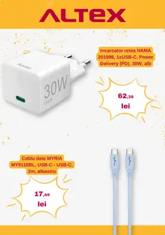 Ofertele Altex valabile de la 22.10.2026 | Pagină: 4 | Produse: Încărcător, Cablu, Power