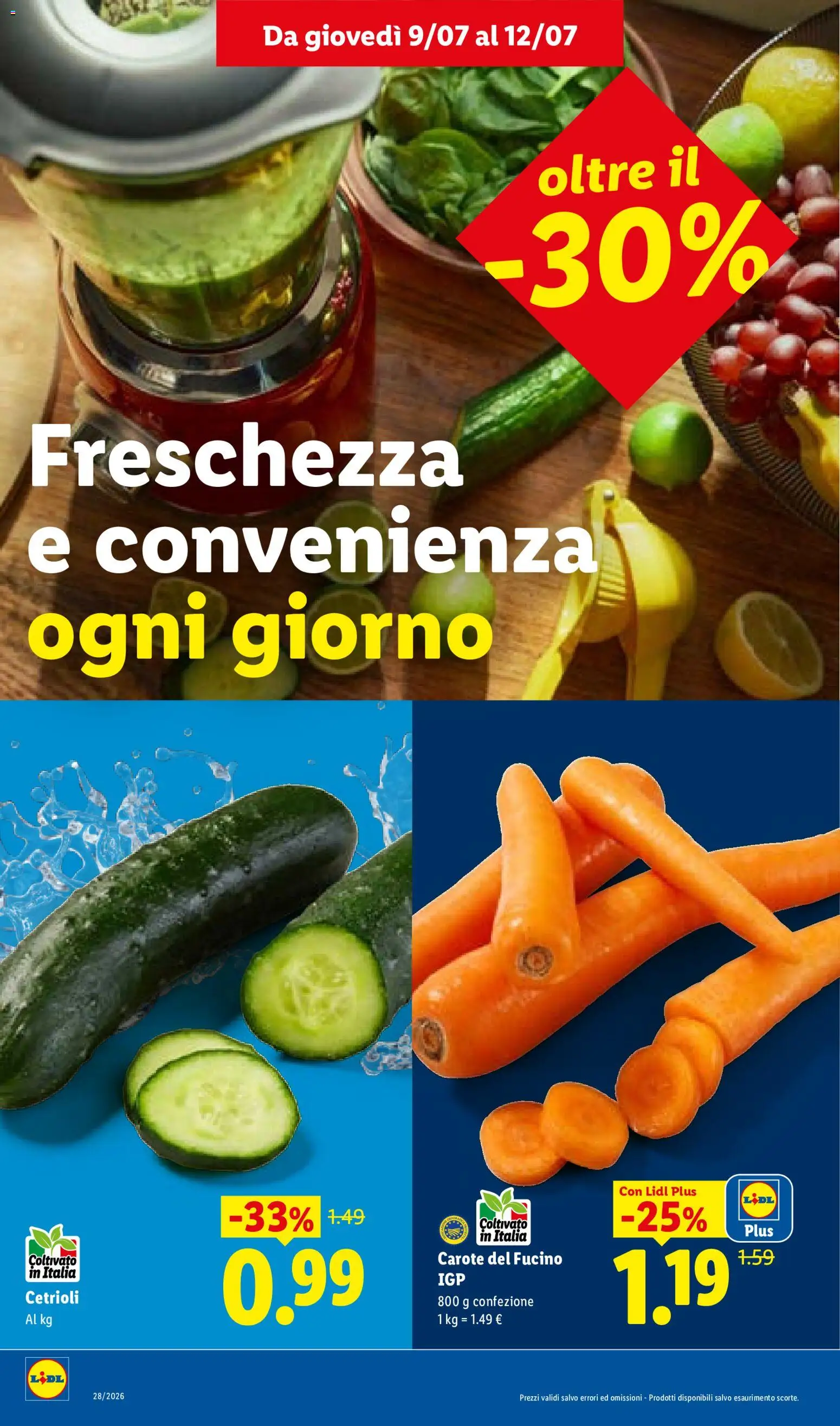 Volantino Lidl del 09/07/2026 | Pagina: 4