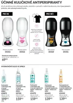 Náhled letáku Avon Katalog 08/2026 od 01.08.2026 | Strana: 150 | Produkty: Deodorant, Antiperspirant, Oleje, Olej ve spreji