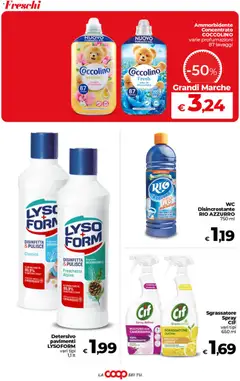 Anteprima del volantino COOP volantino Superstore Sicilia valido a partire dal 18.06.2026 | Pagina: 36 | Prodotti: Ammorbidente, Sgrassatore, Profumo, Fragranza
