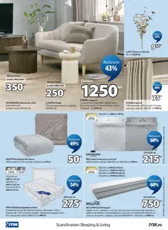 Ofertele JYSK valabile de la 24.09.2026 | Pagină: 24 | Produse: Memorie, Pernă, Măsuță de cafea, Floare artificială