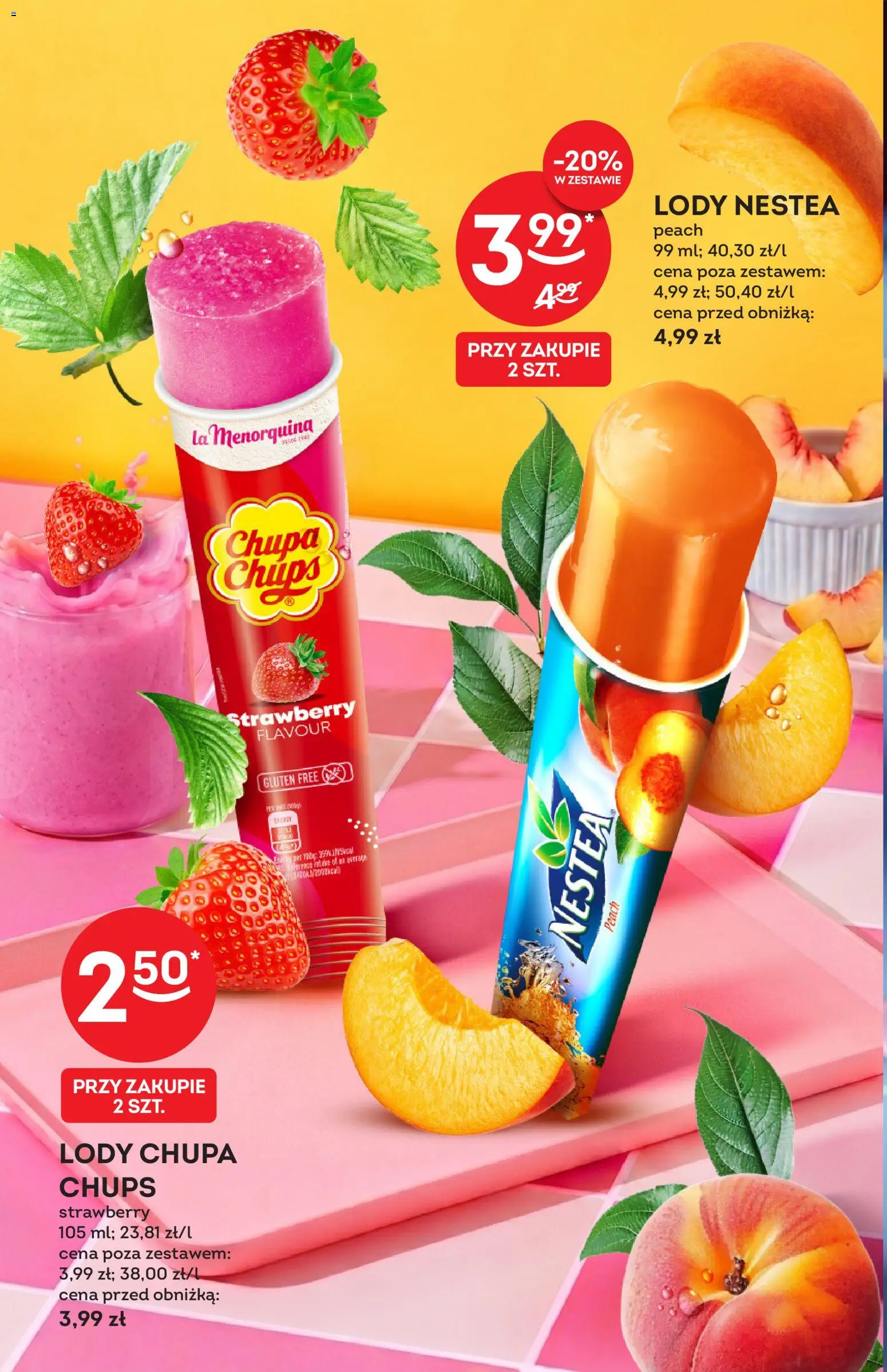 Żabka gazetka - Katalog lodowy od 20.05.2026 | Strona: 13 | Produkty: Lody