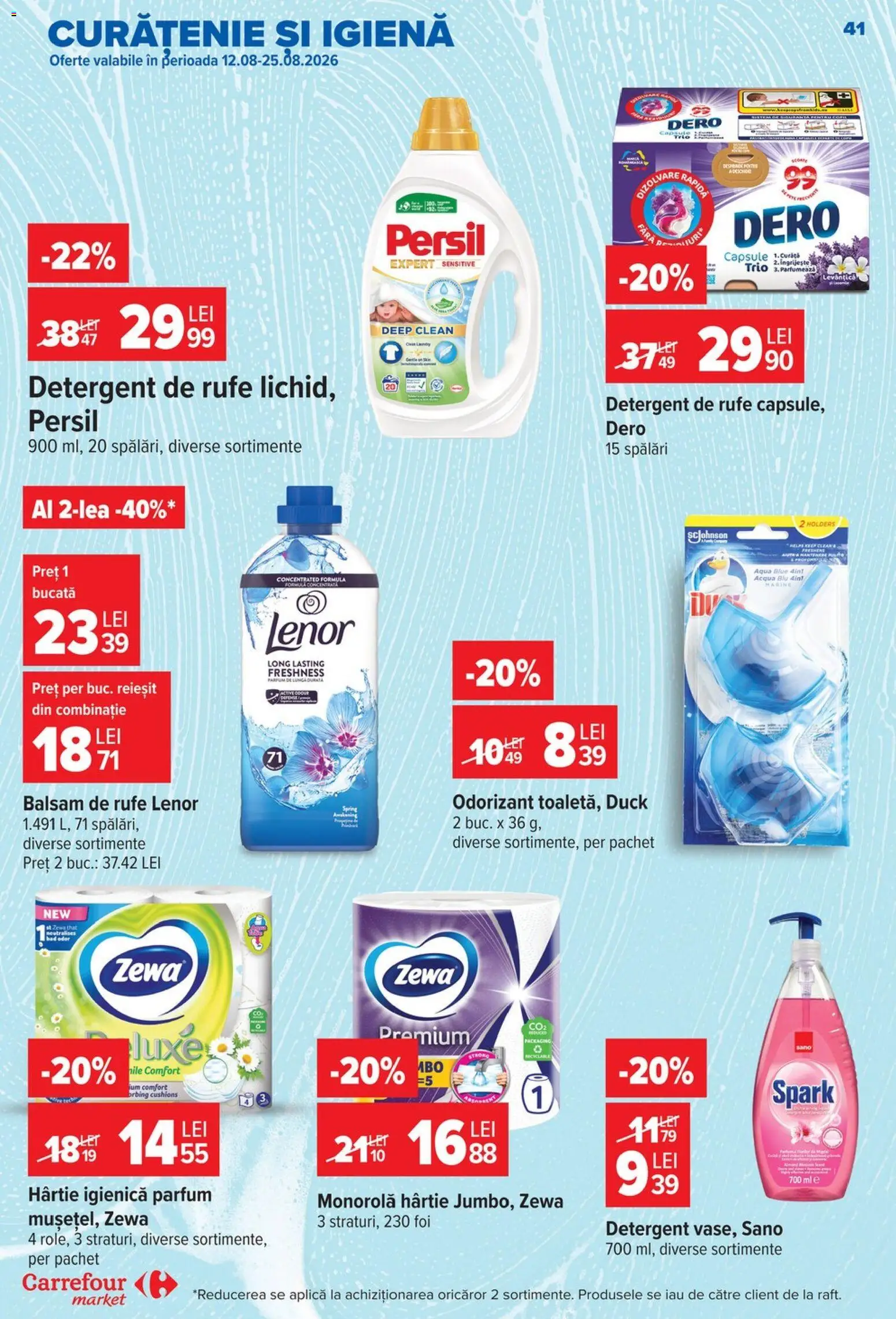 Noul catalog Carrefour – valabil de la 12.08.2026 | Pagină: 41