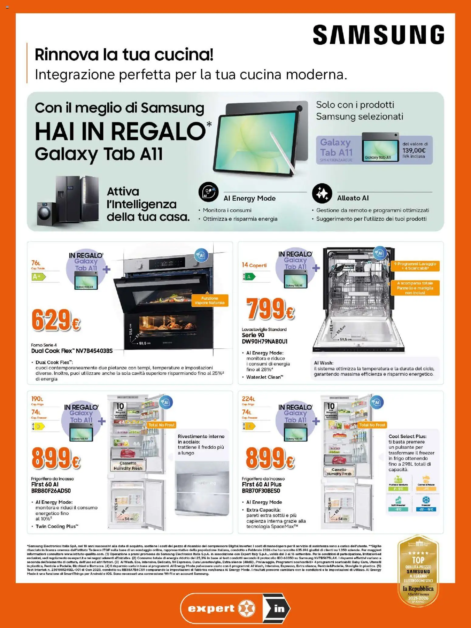 Volantino Ipercoop del 03/09/2026 | Pagina: 11 | Prodotti: Pesce, Compressore, Freezer, Carne