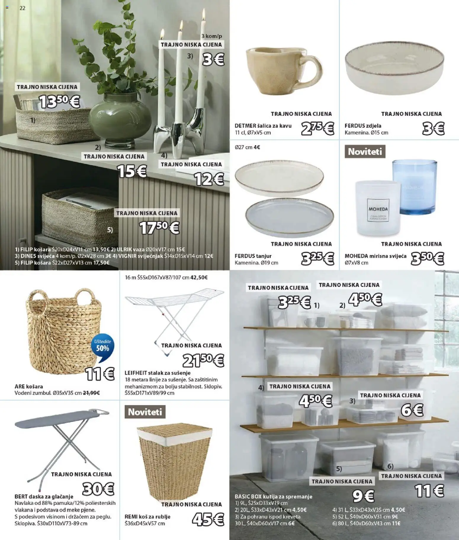 JYSK katalog | vrijedi od 26.08.2026 | Stranica: 22