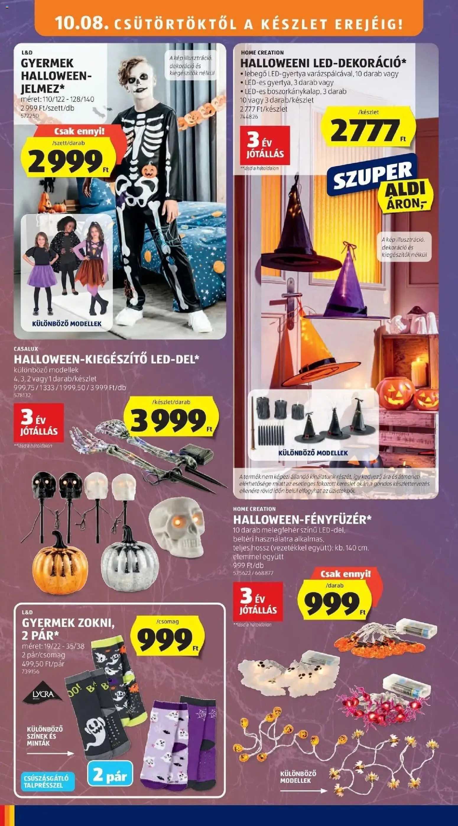 Aldi aktuális akciós újság - 2026.10.03. -tól/töl > akció, lapozható szórólap 🛍️ | Oldal: 32 | Termékek: Casalux, LED, Dekoráció