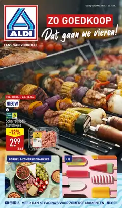 Aldi folder - Buiten eten - Voorbeeld van een folder van Aldi, geldig van 08.06.2026