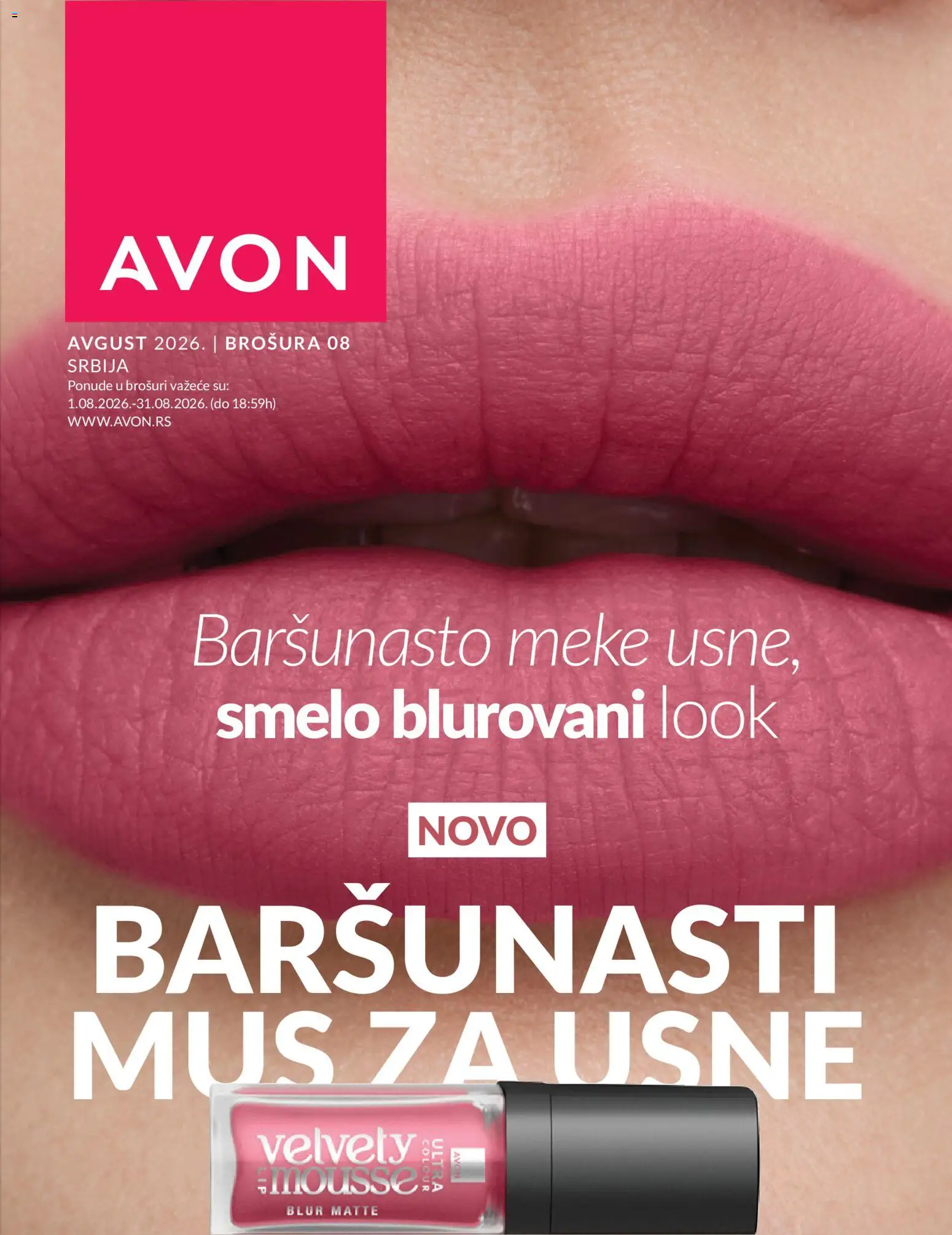 AVON katalog - važi od 01.08.2026 | Strana: 1