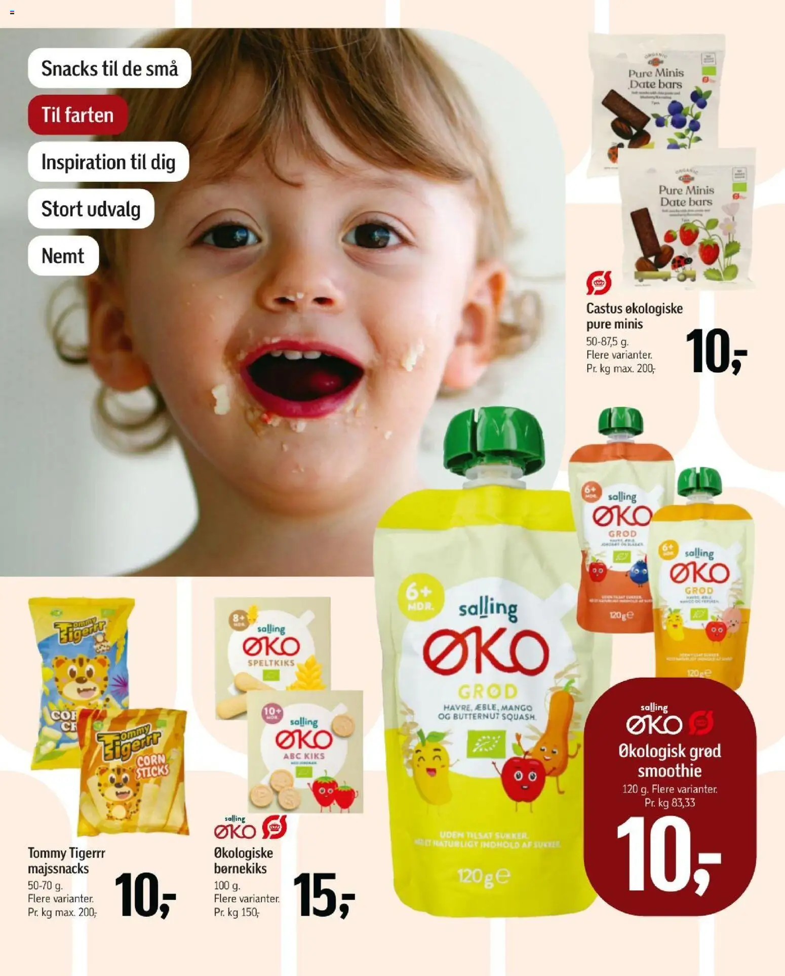 Føtex tilbudsavis – gyldig fra 31/07/2026 | Side: 29 | Produkter: Mango, Squash, Snacks, Sukker
