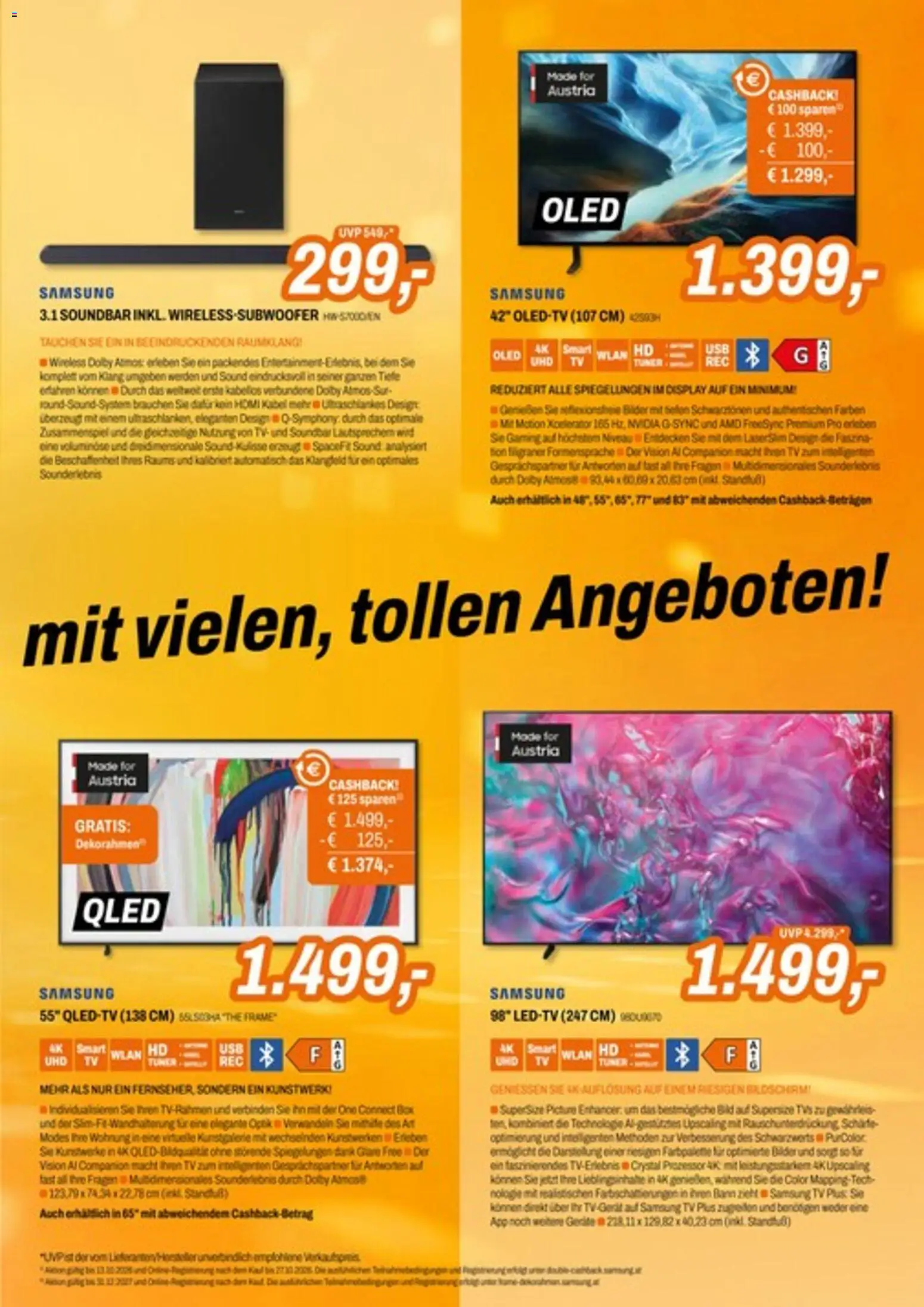 Expert Prospekt aktuell gültig ab 14.09.2026 | Seite: 9 | Produkte: TV, Lautsprecher, Box, Samsung