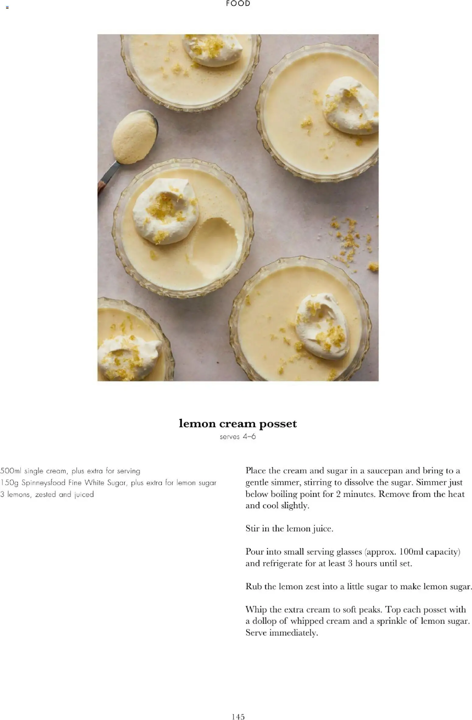{H1} | Page: 147 | Products: Glasses, Cream, Sugar, Lemon