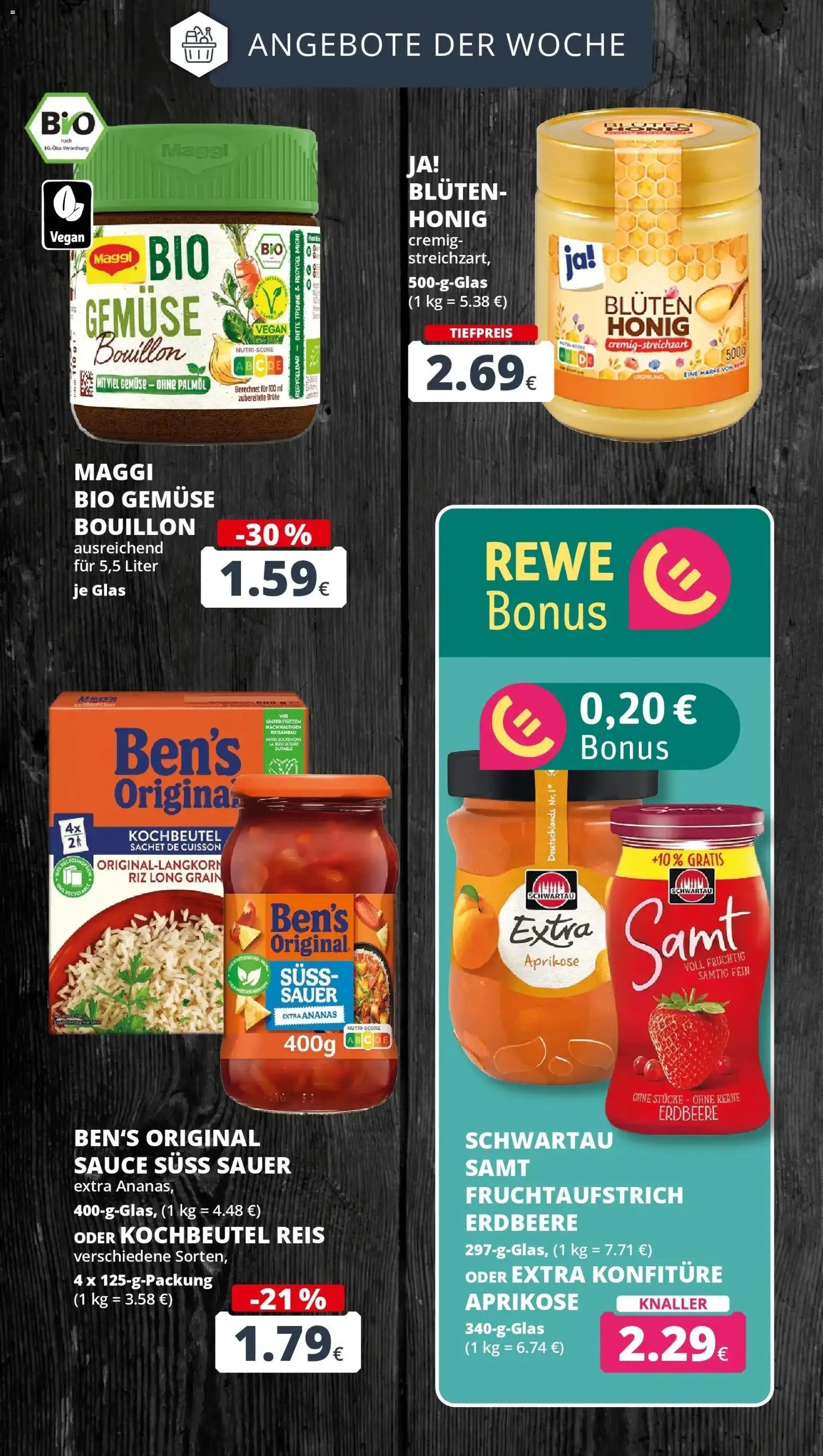 REWE Prospekt ab 17.08.2026 zum Blättern » Angebote | Seite: 6 | Produkte: Maggi, Brühe, Gemüse, Reis
