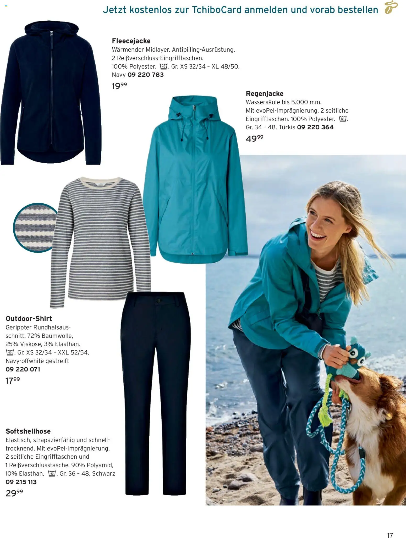 Angebote Tchibo – gültig ab 01.09.2026 | Seite: 17 | Produkte: Regenjacke