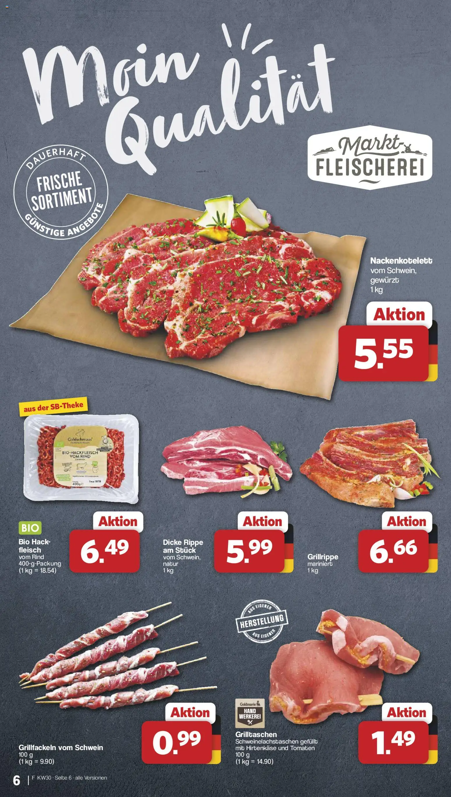Famila Nordwest Prospekt – gültig ab 20.07.2026 | Seite: 6 | Produkte: Tomaten, Fleisch