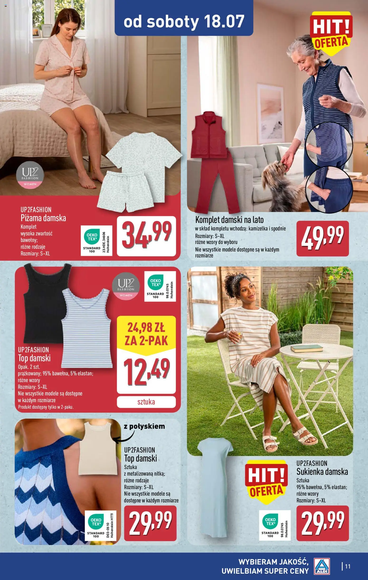 Aldi Polsko leták - Ostatnie sztuki w wybranych sklepach od 15.07.2026 | Strana: 11