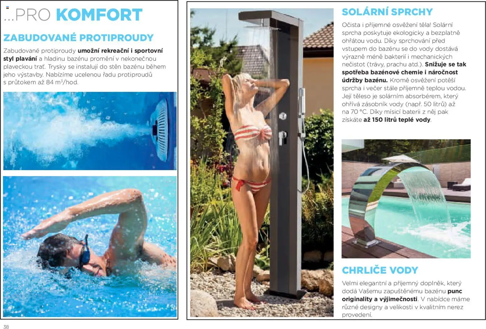 Mountfield leták - Bazény od 05.08.2026 | Strana: 38