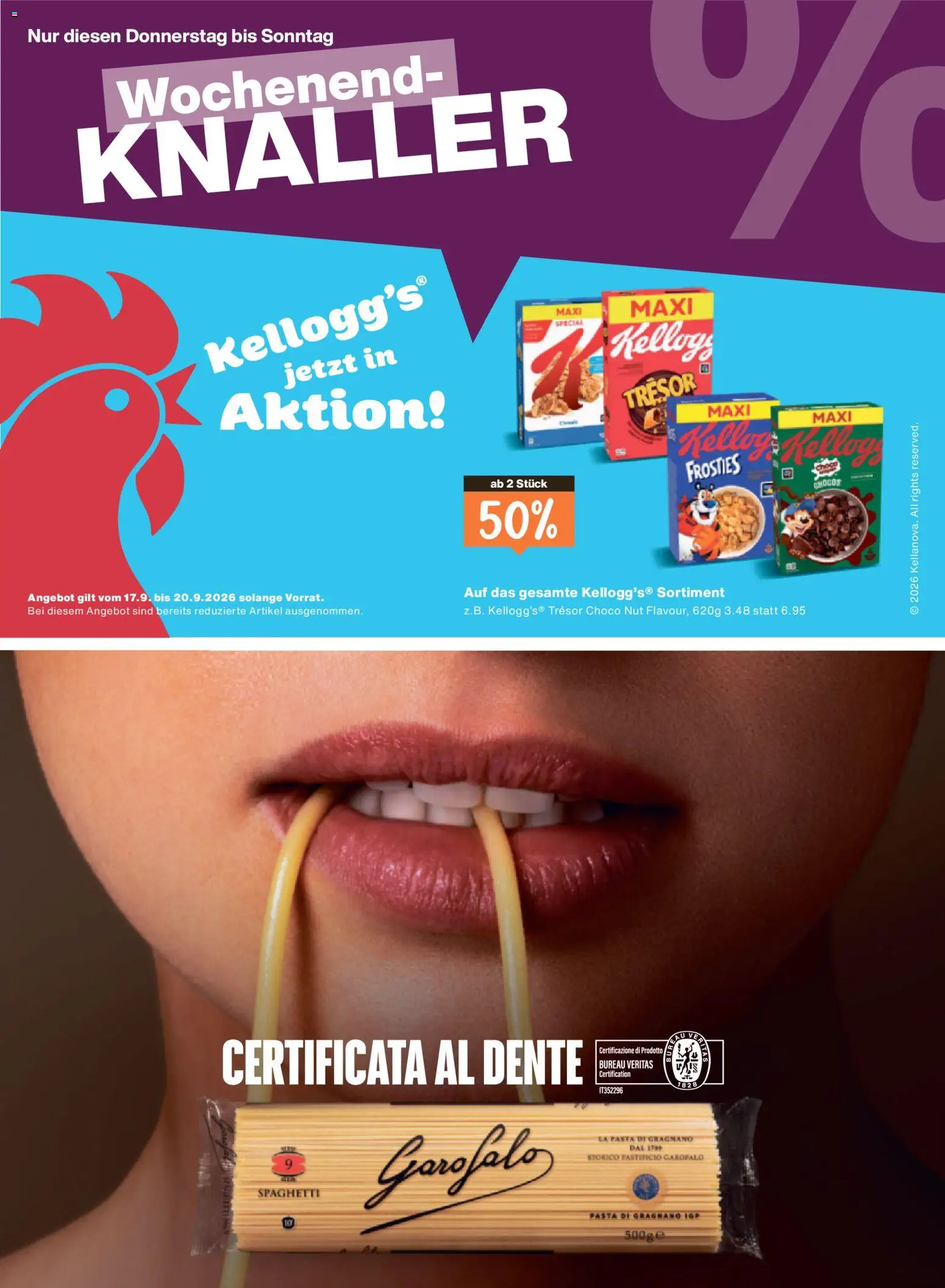 Migros aktionen Magazin – gültig ab 16.09.2026 | Seite: 34 | Produkte: Pasta
