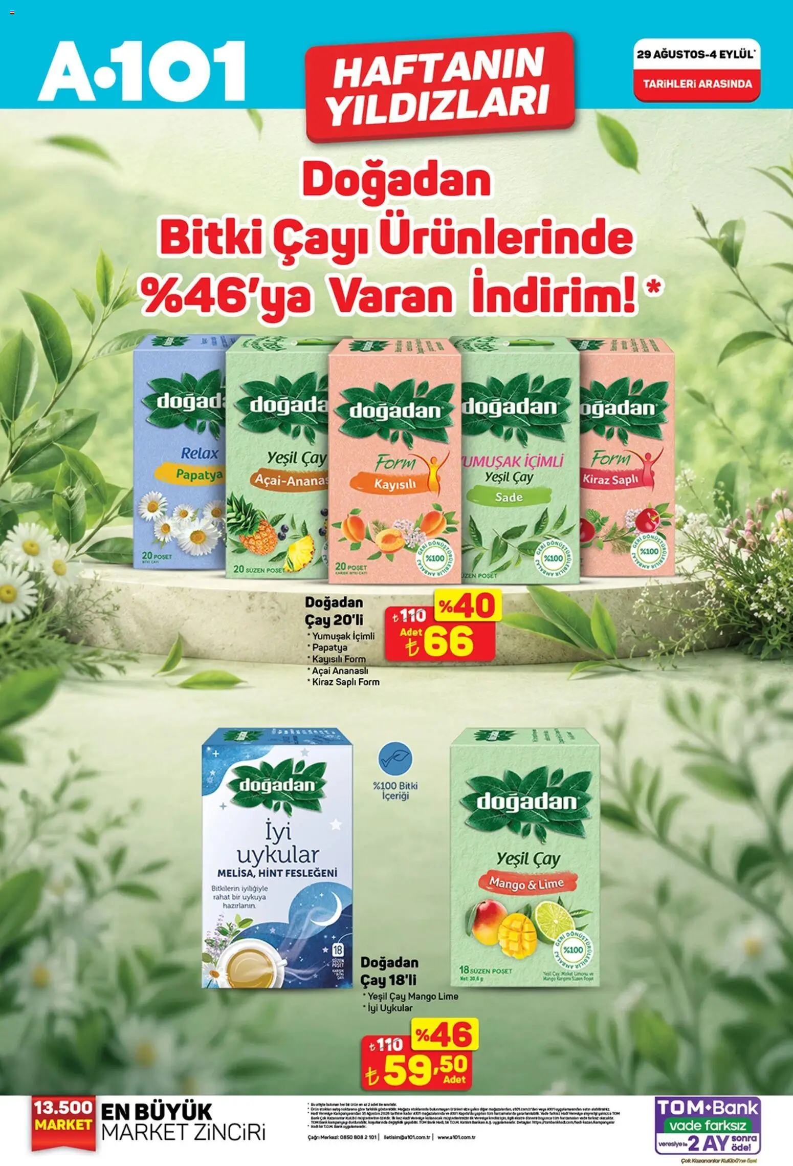 A101 Katalog - 29 Ağustos 2026 tarihinden itibaren geçerlidir | Sayfa: 4 | Ürünler: Çay, Şort, Mango, Kiraz