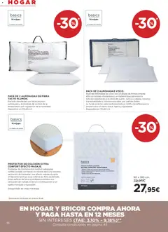 Vista previa Hipercor catálogo válido desde el 30/07/2026 | Página: 36 | Productos: Colchon, Funda