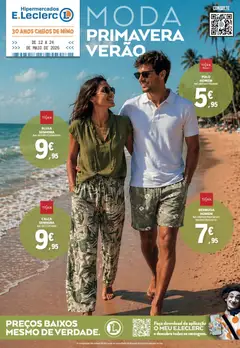 Pré-visualização E.Leclerc Folheto Moda Primavera Verão válido de 12.05.2026