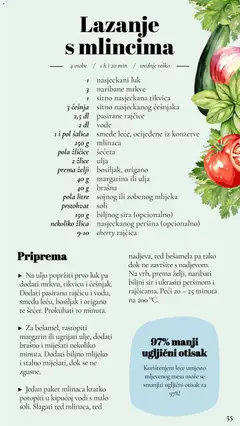 Lazanje s mlincima, Lazanje s mlincima - Pregled kataloga iz trgovine Lidl, vrijedi od 25.10.2024 | Stranica: 55 | Proizvodi: Mlijeko, Luk, Šećer, Šalica