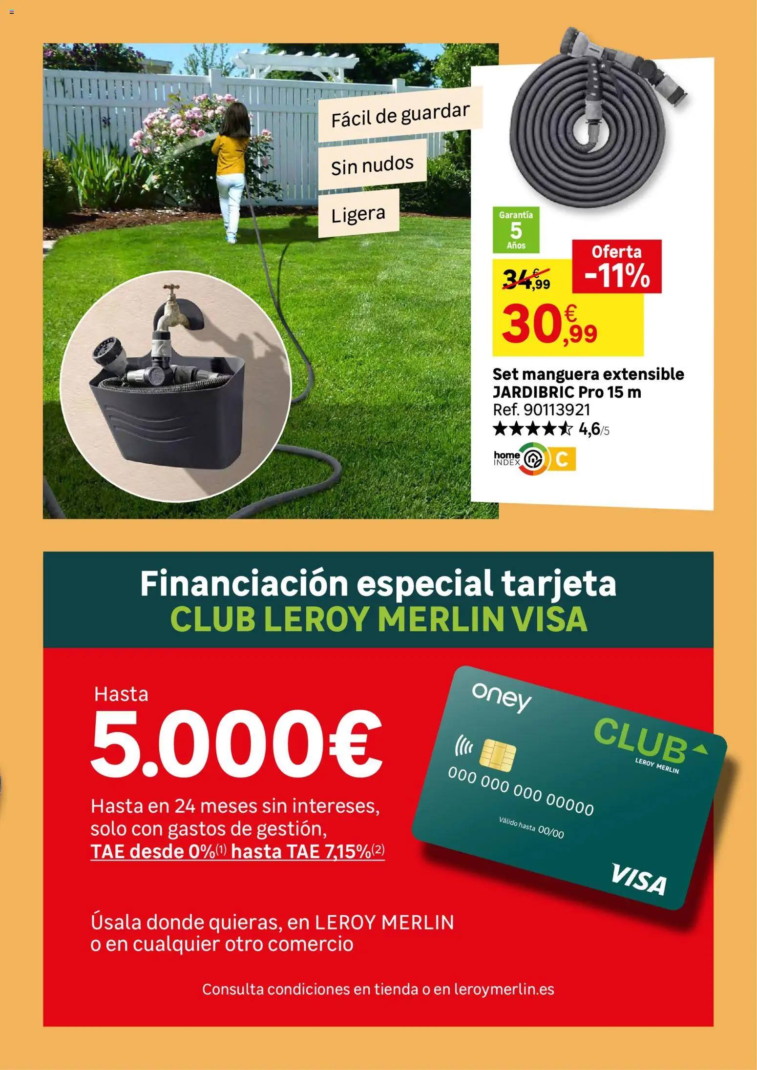 Leroy Merlin catálogo │ válido desde el 21/07/2026 | Página: 18 | Productos: Manguera