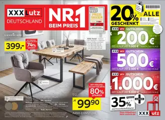 XXXLutz Prospekt ab 27.06.2026 gültig