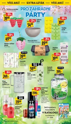Náhled letáku Albert leták - Hypermarket od 27.05.2026 | Strana: 41 | Produkty: Dóza, Sodastream, Tvořítka na zmrzlinu, Láhev