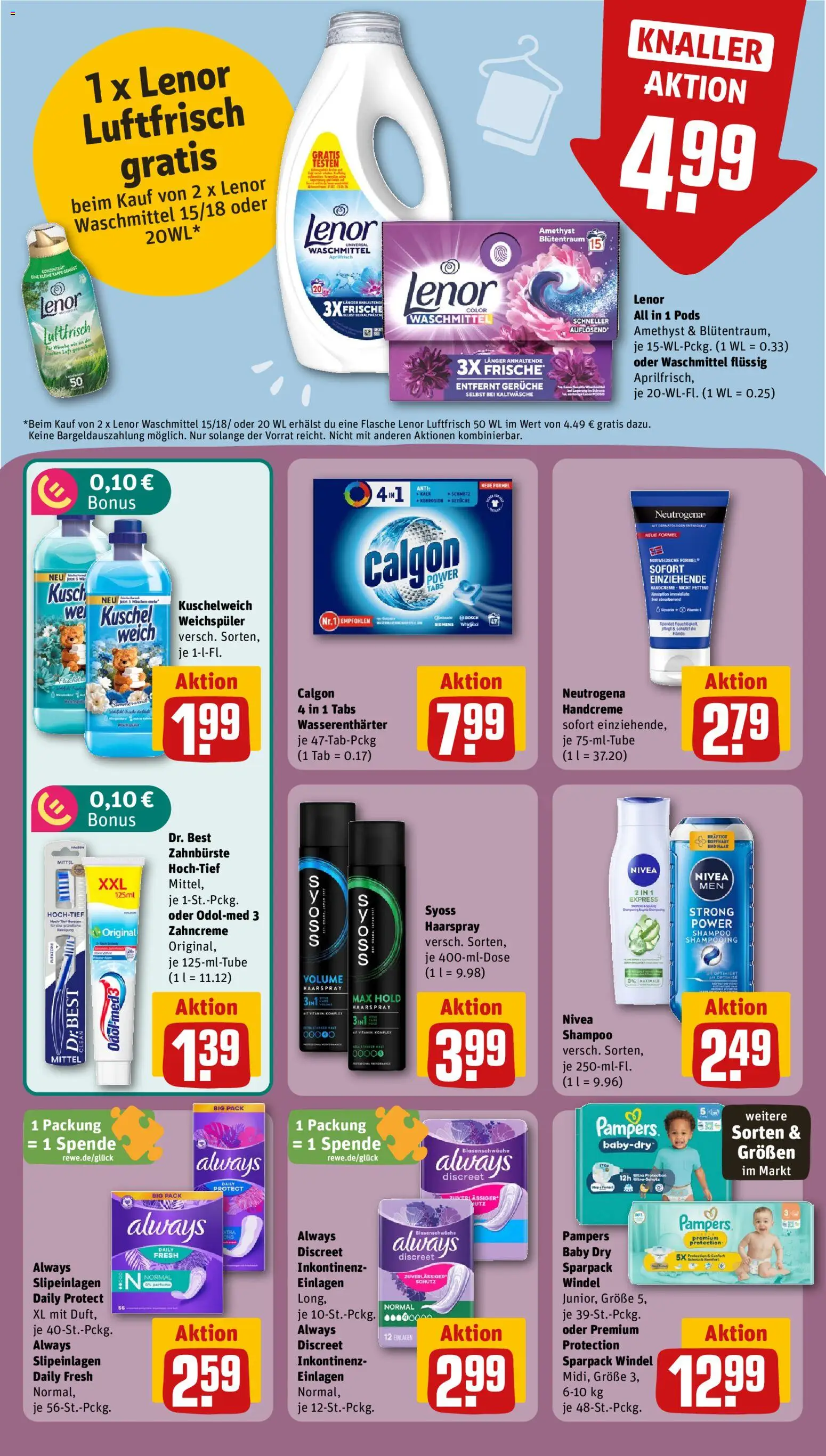 {H1} | Pagina: 28 | Producten: Pampers, Shampoo, Haarspray, Handcrème