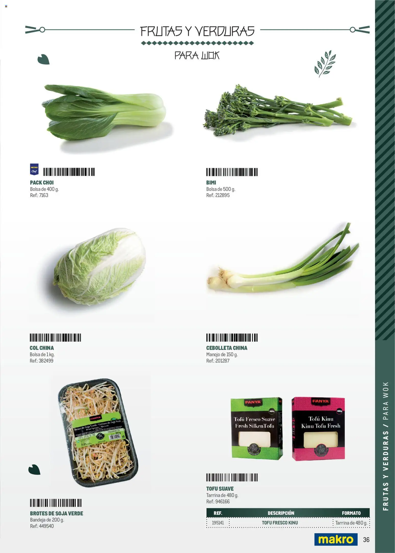 Makro Cocina Fusión Asiática Centro │ válido desde el 11.05.2026 | Página: 36 | Productos: Σφουγγαρίστρα, Bolsa, Bandeja