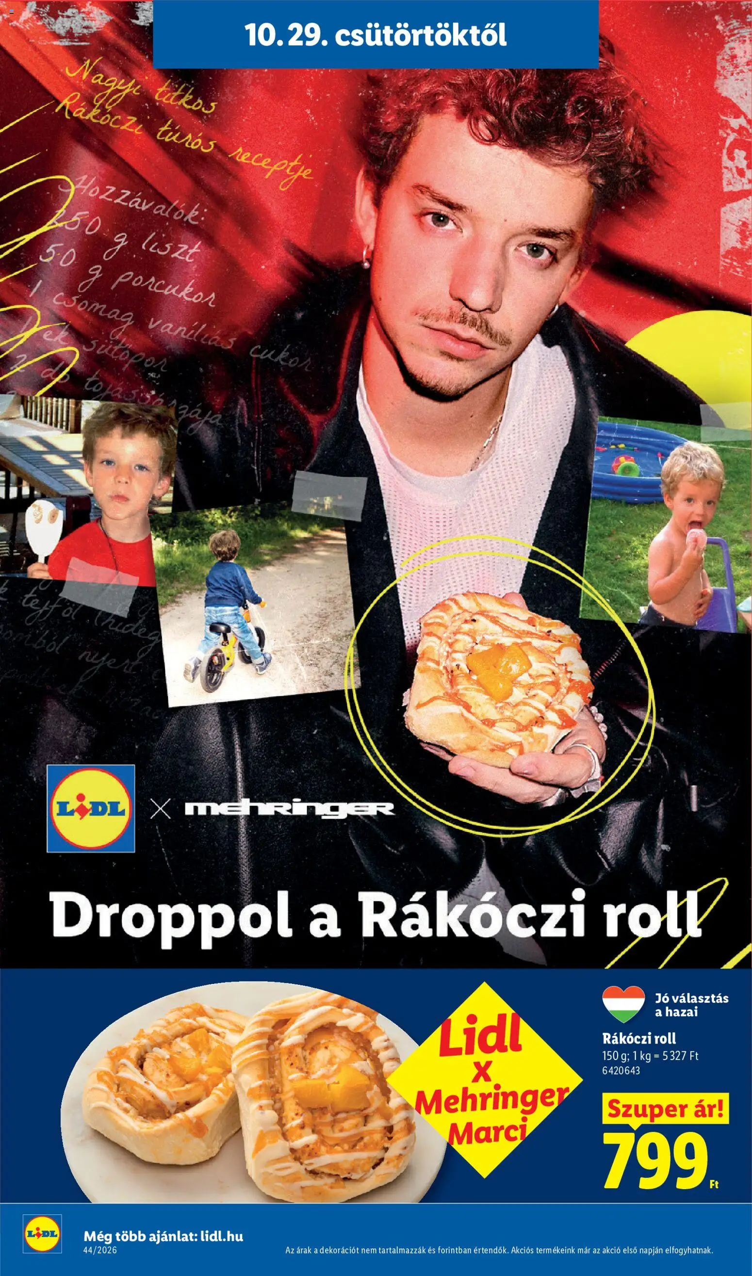 Lidl akciós ujság - amely érvényes a következő dátumtól: 2026.10.29. | Oldal: 6