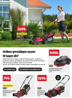 Forhåndsvisning av Jula sommerkatalog 2026 gyldig fra 01.04.2026 | Side: 22 | Produkter: Robotgressklipper, Gressklipper, Batteri