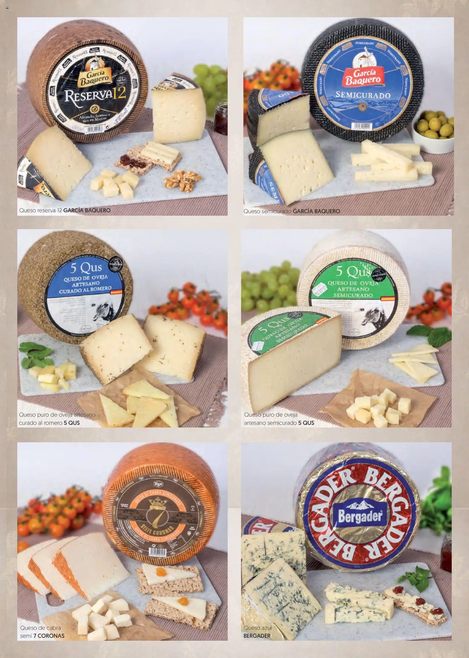 Hiper Usera Lotes y cestas │ válido desde el 30/09/2026 | Página: 11 | Productos: Queso de oveja, Queso, Queso de cabra, Queso azul