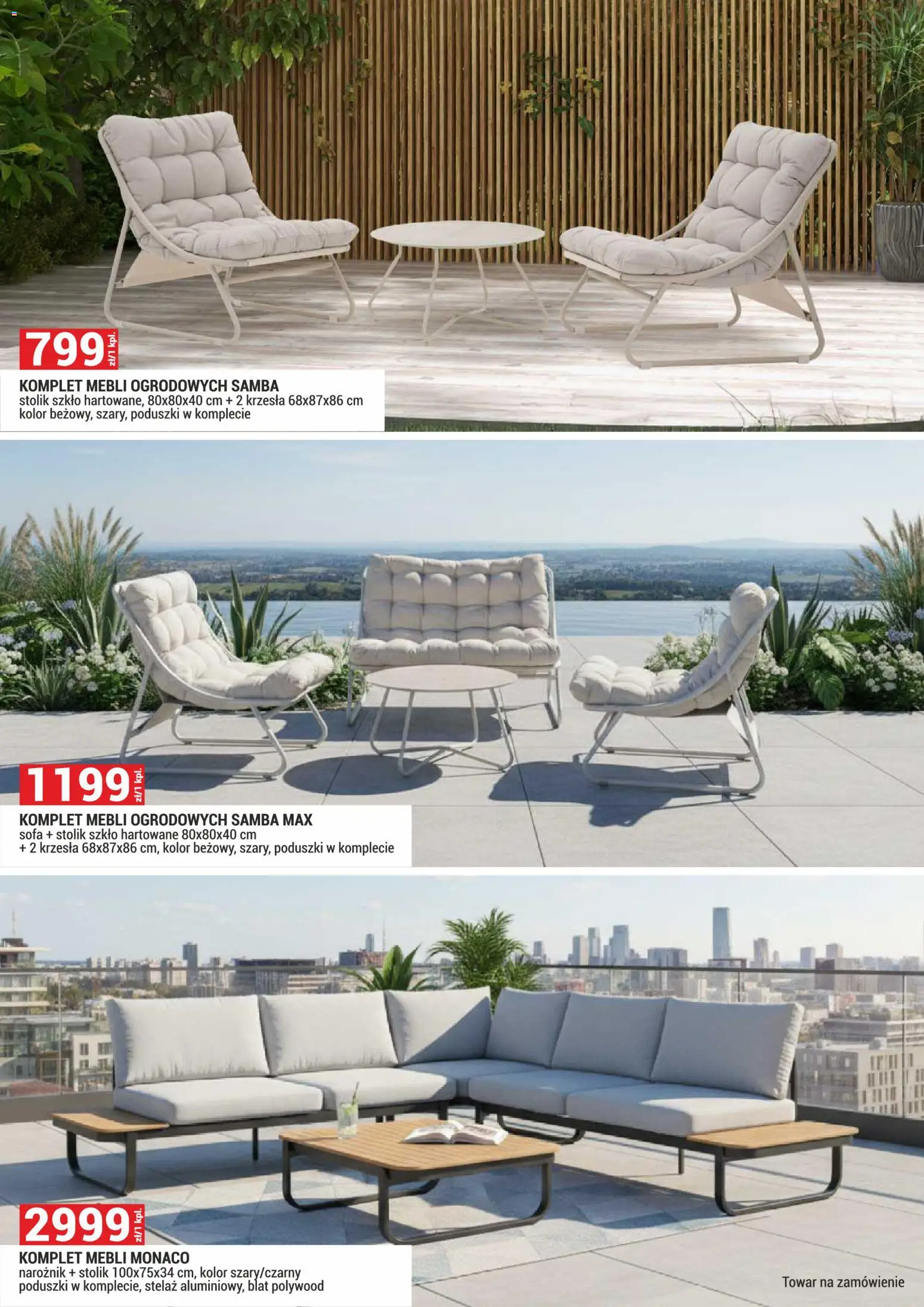 Merkury Market gazetka - Ogród od 01.07.2026 | Strona: 13 | Produkty: Sofa