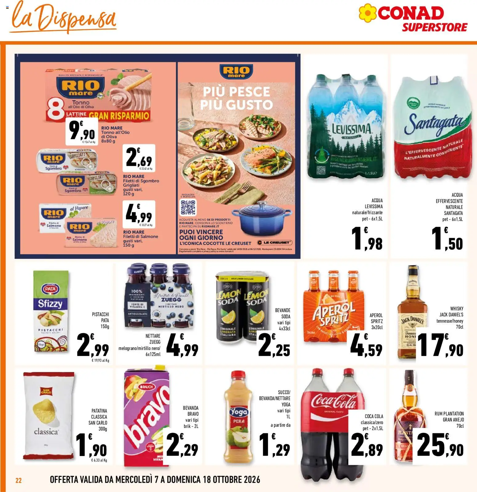 Volantino Conad del 07/10/2026 | Pagina: 22