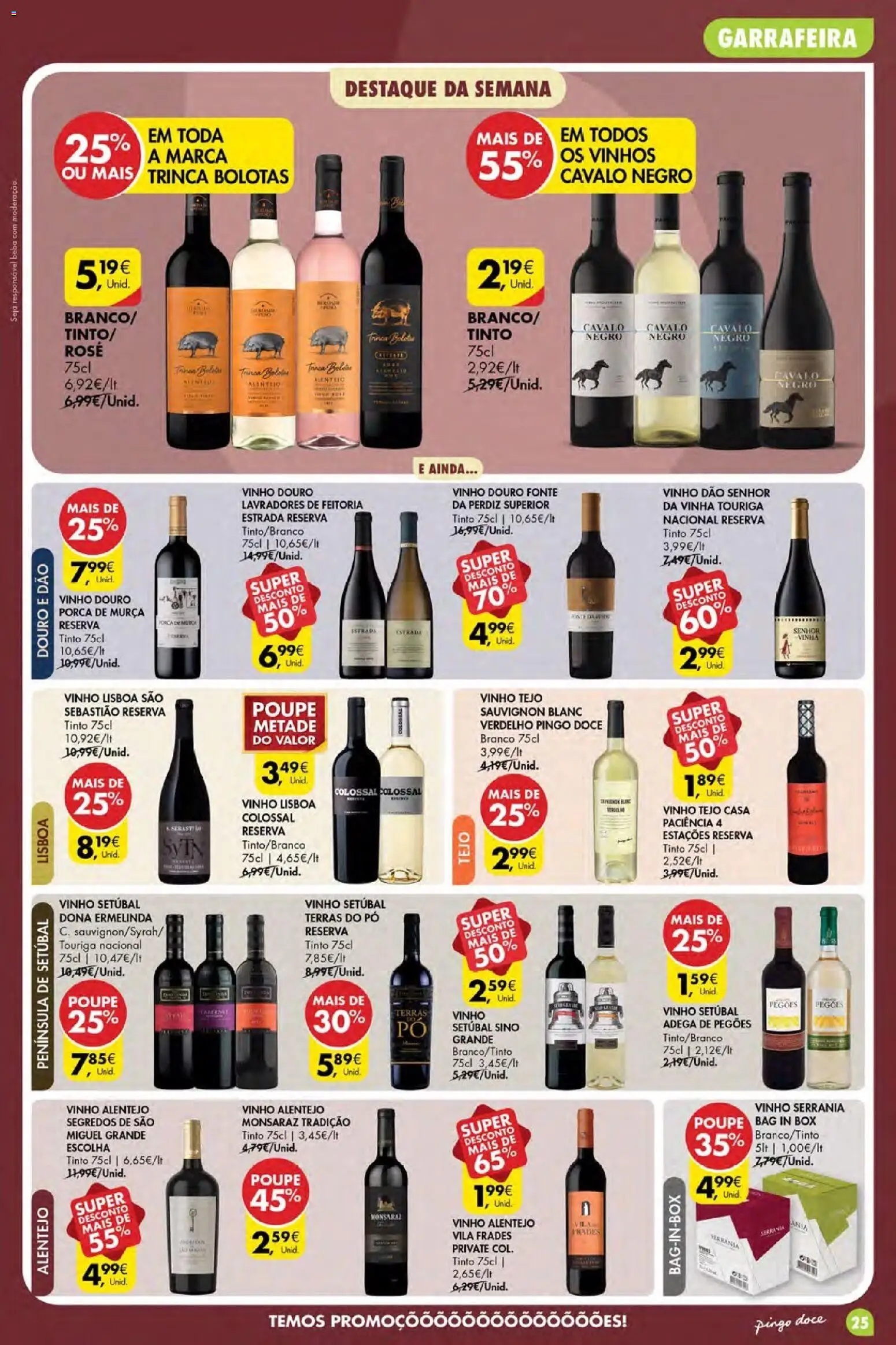 Pingo Doce Poupe Esta Semana Açores │ válido de 04.06.2026 | Página: 25 | Produtos: Pó, Vinho