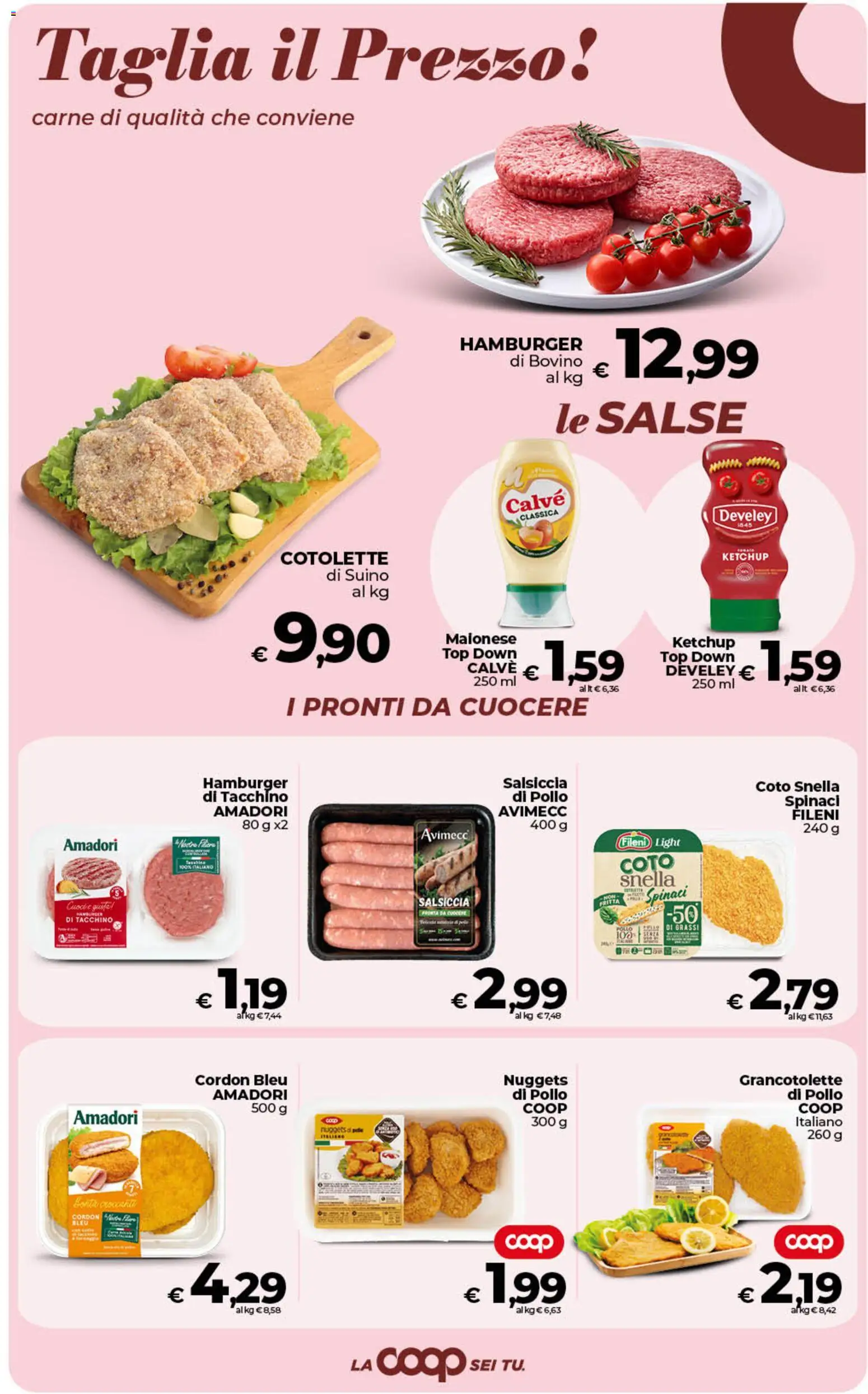 Volantino Ipercoop del 19.05.2026 | Pagina: 23 | Prodotti: Pollo, Ketchup, Nuggets, Top