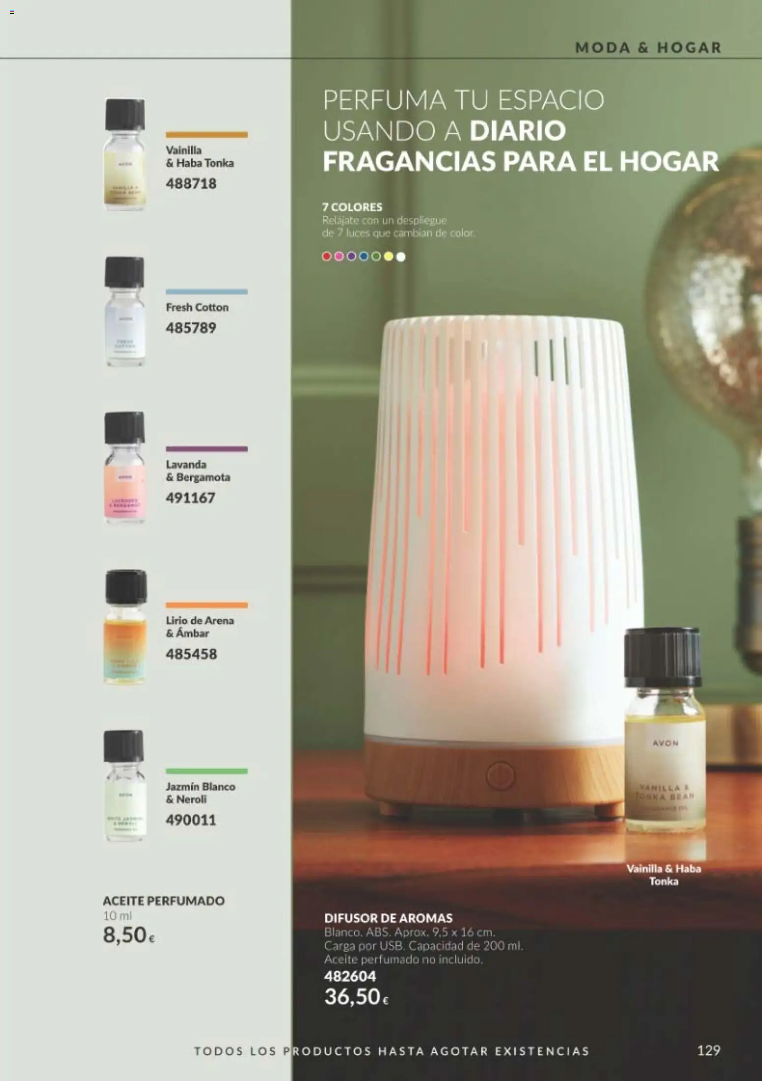 Catálogo AVON Black Friday │ válido desde el 01/11/2026 | Página: 129 | Productos: Aceite, Vainilla