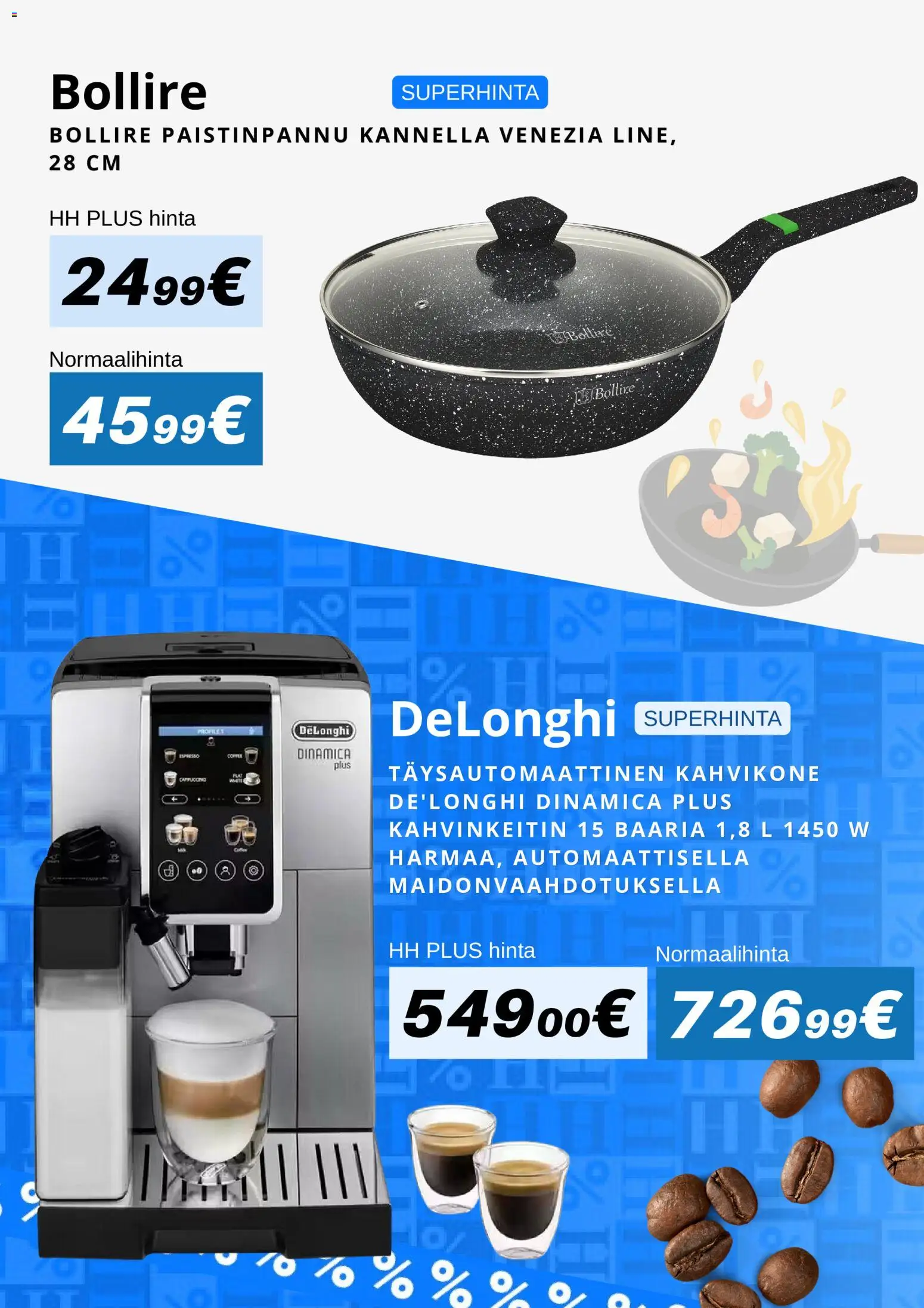 Hobby Hall tarjoukset – voimassa 19/10/2026 alkaen | Sivu: 3 | Tuotteet: Kahvinkeitin, Paistinpannu