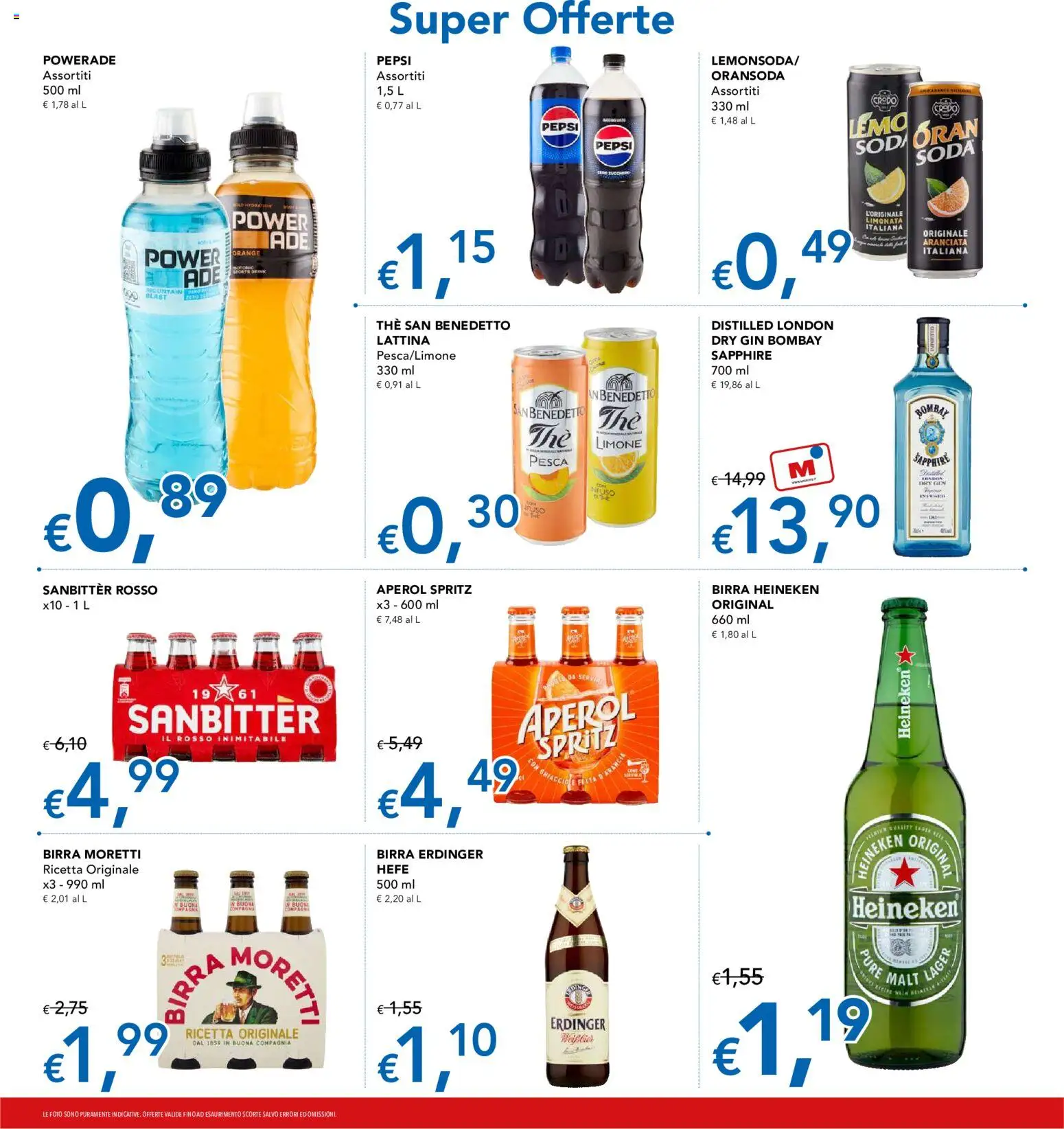 Volantino Migross del 27/08/2026 | Pagina: 12 | Prodotti: Limone, Pesca, Aperol, Gin Bombay