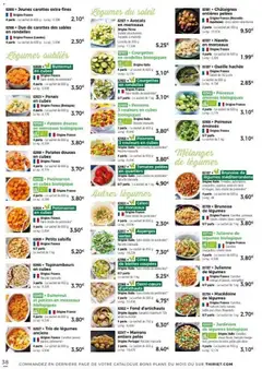 Thiriet - Prévisualisation de Thiriet - Catalogue automne valide à partir de 30/09/2026 | Page: 38 | Produits: Tomates pelées, Poireaux, Céleri, Asperges